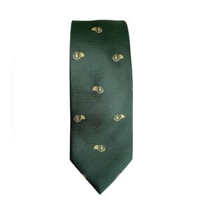 Green and Pink Patterned Men's Tie